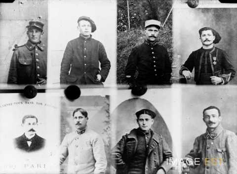 Portraits de soldats (Villey-Saint-Étienne)